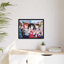 Load image into Gallery viewer, Love Live! Maki Nishikino, Kotori Minami, Umi Sonoda, Honoka Kousaka, Rin Hoshizora Canvas Framed Art Print
