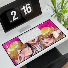 Load image into Gallery viewer, Hoshino Ai, Aquamarine Hoshino &amp; Ru Mouse Pad (Desk Mat)
