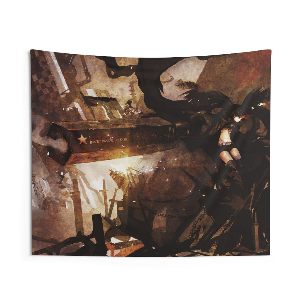 Black Rock Shooter Indoor Wall Tapestry
