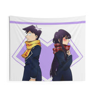 Komi Can't Communicate Komi Shouko, Tadano Hitohito Indoor Wall Tapestry