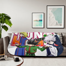 Load image into Gallery viewer, Anime Hunter x Hunterr Sherpa Blanket
