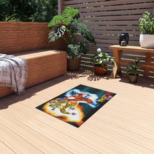 Load image into Gallery viewer, Goku SSJ God SSJ Vs Golden Freeza Rug
