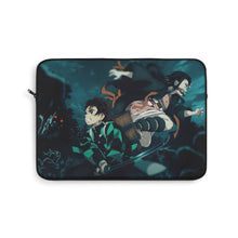 Load image into Gallery viewer, Tanjirou and Nezuko Laptop Sleeve

