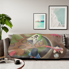 Load image into Gallery viewer, Anime Spirited Away Sherpa Blanket
