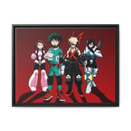 Anime My Hero Academia Canvas Framed Art Print