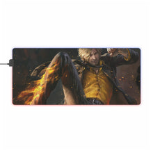 Load image into Gallery viewer, One Piece Sanji RGB LED Mouse Pad (Desk Mat)
