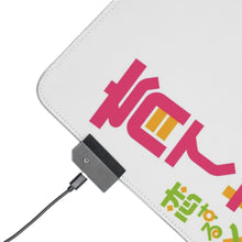 Load image into Gallery viewer, Saekano: How To Raise A Boring Girlfriend RGB LED Mouse Pad (Desk Mat)
