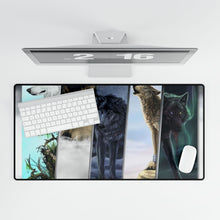 Load image into Gallery viewer, Wolf s Rain Mouse Pad (Desk Mat)
