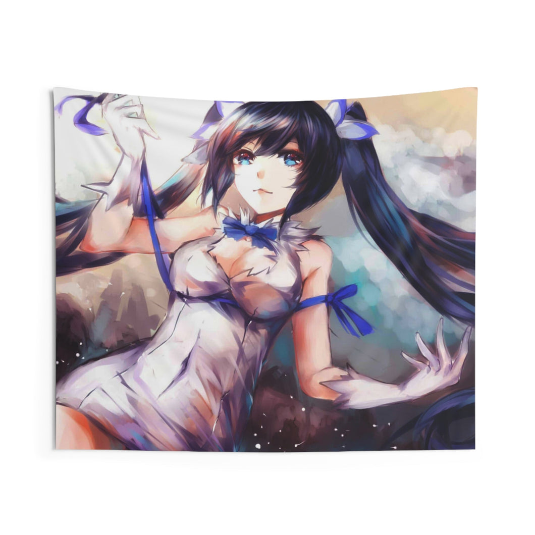 Is It Wrong To Try To Pick Up Girls In A Dungeon? Indoor Wall Tapestry