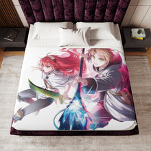 Load image into Gallery viewer, Mushoku Tensei: Jobless Reincarnation Rudeus Greyrat, Eris Boreas Greyrat Sherpa Blanket

