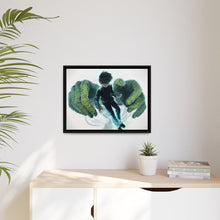 Load image into Gallery viewer, Wriggle Wriggle Canvas Framed Art Print

