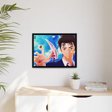 Load image into Gallery viewer, Shinichi Izumi Face And Migi Canvas Framed Art Print
