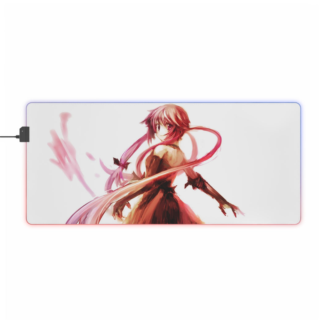 Mirai Nikki Yuno Gasai RGB LED Mouse Pad (Desk Mat)