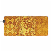 Load image into Gallery viewer, Anime Jojo's Bizarre Adventure RGB LED Mouse Pad (Desk Mat)

