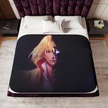 Load image into Gallery viewer, The two sides of Howl Sherpa Blanket
