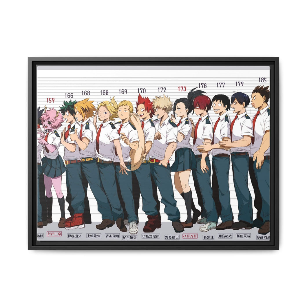 U.A. Class 1-A Canvas Framed Art Print