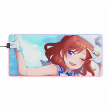 Load image into Gallery viewer, Love Live! Maki Nishikino RGB LED Mouse Pad (Desk Mat)
