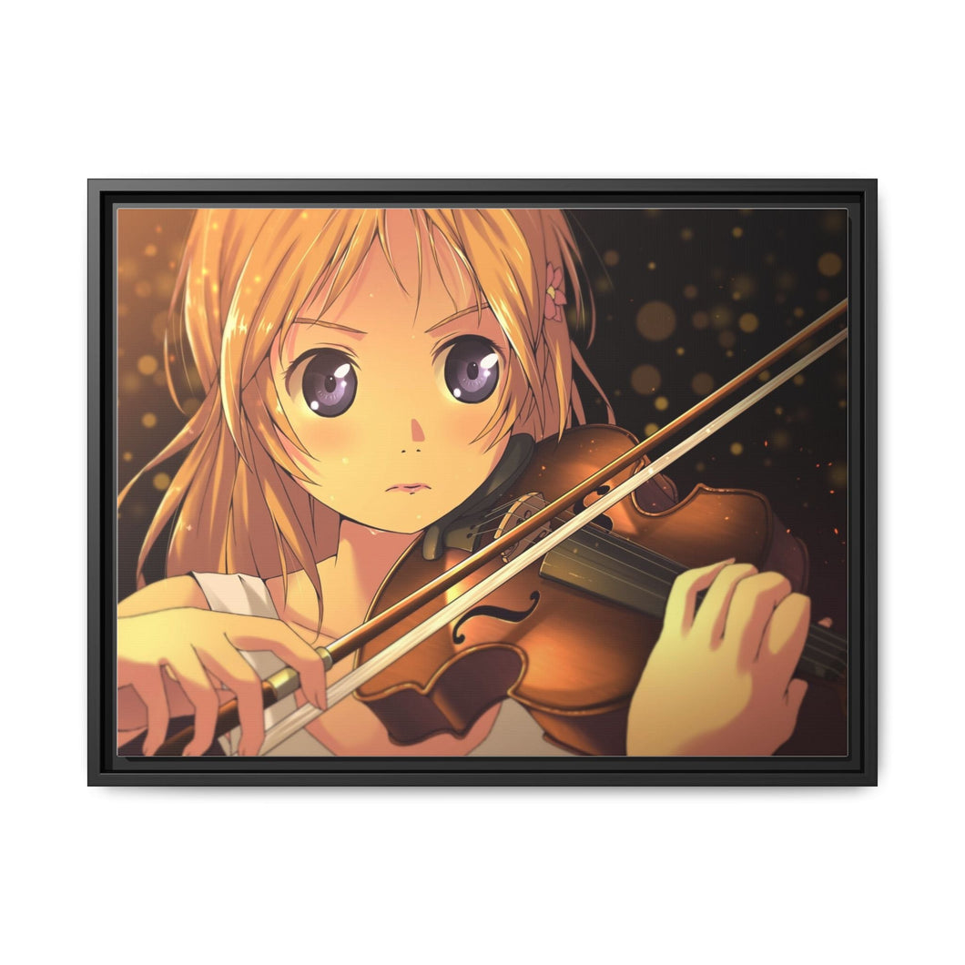 Anime Your Lie in April Canvas Framed Art Print