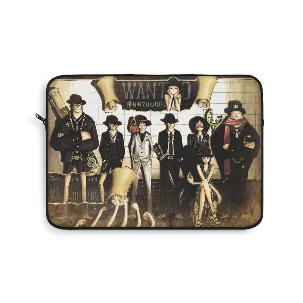 One Piece Monkey D. Luffy, Roronoa Zoro, Sanji, Nico Robin, Tony Tony Chopper Laptop Sleeve
