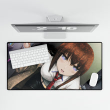 Load image into Gallery viewer, Makise Kurisu Mouse Pad (Desk Mat)
