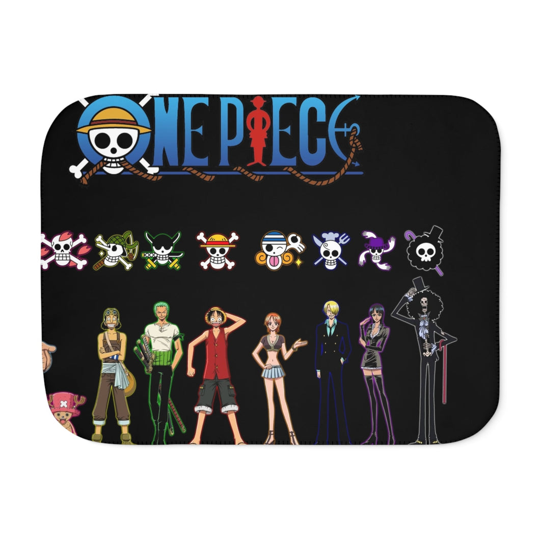 Anime One Piece Sherpa Blanket