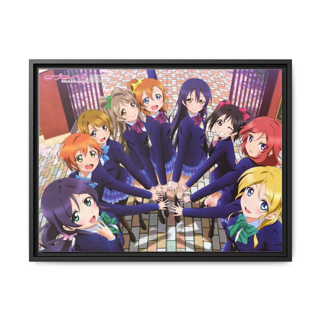 Anime Love Live! Canvas Framed Art Print