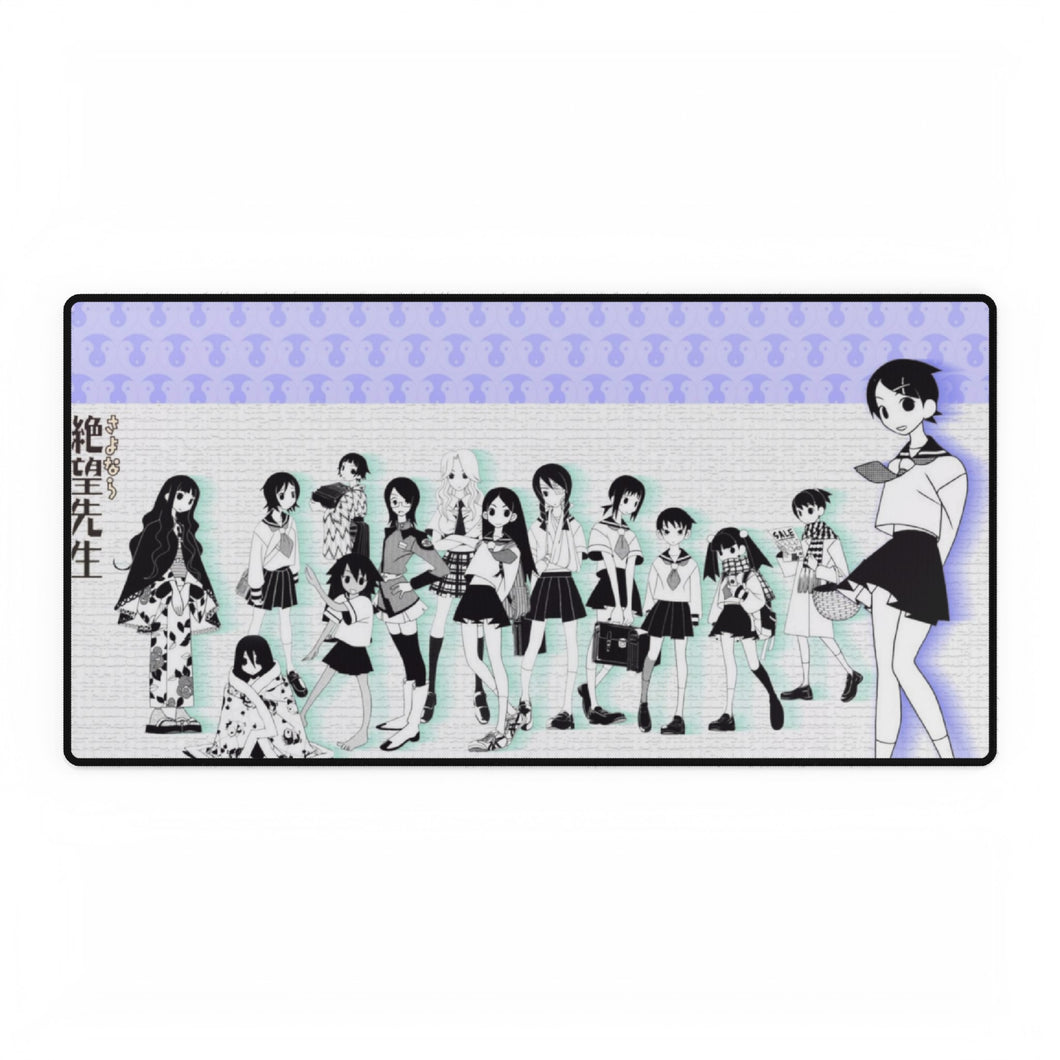Anime Sayonara, Zetsubou-Senseir Mouse Pad (Desk Mat)