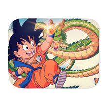Load image into Gallery viewer, Anime Dragon Ball Sherpa Blanket

