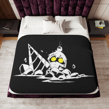 Load image into Gallery viewer, Anime Tengen Toppa Gurren Lagannr Sherpa Blanket
