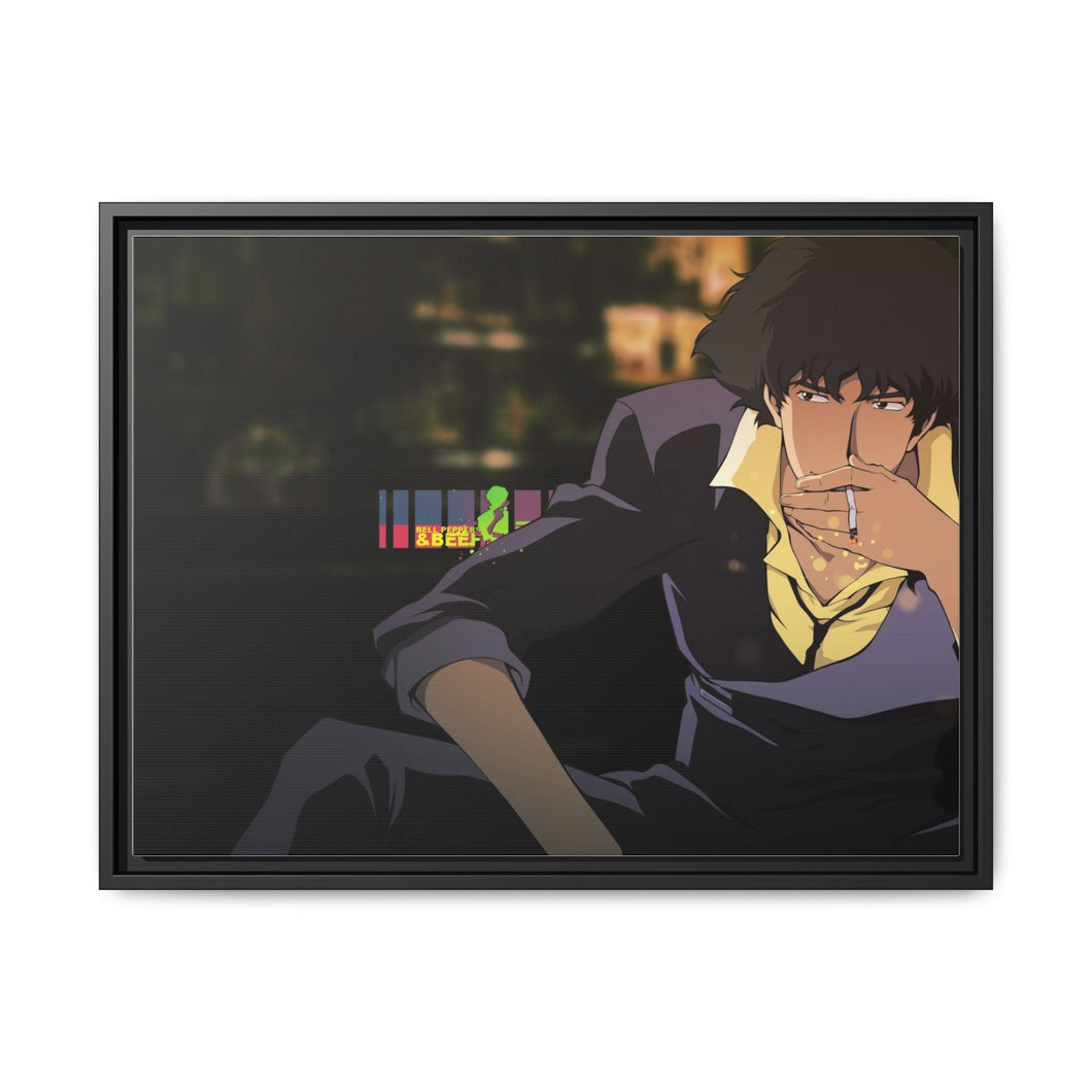 Anime Cowboy Bebop Canvas Framed Art Print