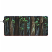 Load image into Gallery viewer, Princess Mononoke RGB LED Mouse Pad (Desk Mat)
