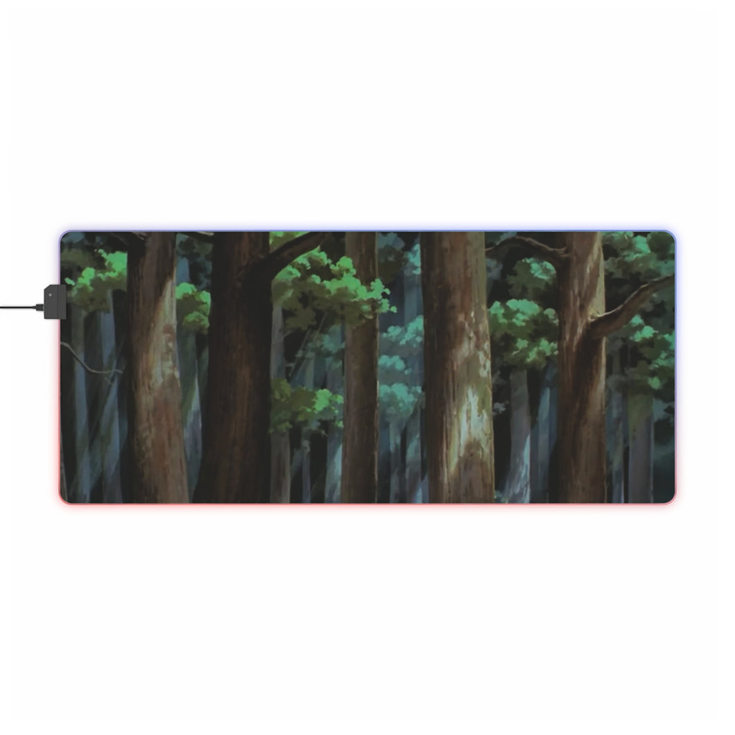 Princess Mononoke RGB LED Mouse Pad (Desk Mat)