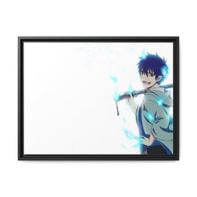 Load image into Gallery viewer, Blue Exorcist Rin Okumura Canvas Framed Art Print
