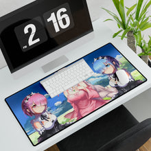 Load image into Gallery viewer, Ram, Emilia &amp; Rem Mouse Pad (Desk Mat)
