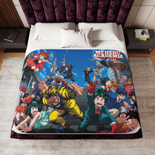 Load image into Gallery viewer, Formal Hero Academia Sherpa Blanket
