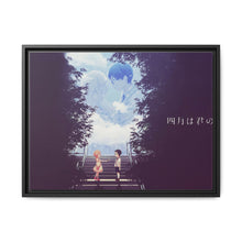 Load image into Gallery viewer, Anime Your Lie in April Canvas Framed Art Print
