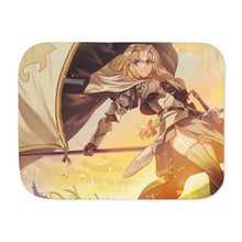 Load image into Gallery viewer, Fate/Apocrypha Ruler Sherpa Blanket
