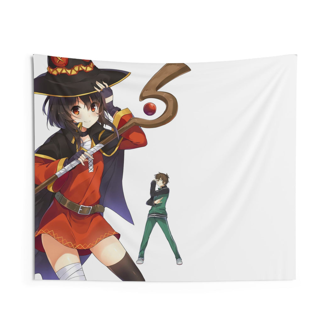 KonoSuba - God’s blessing on this wonderful world!! Indoor Wall Tapestry