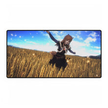 Load image into Gallery viewer, Anime Spice and Wolf Mouse Pad (Desk Mat)
