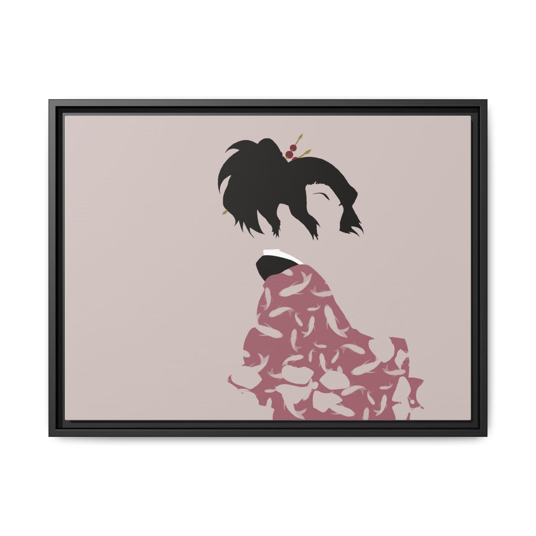 Anime Samurai Champloo Canvas Framed Art Print