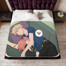 Load image into Gallery viewer, Anime Spy x Family Sherpa Blanket
