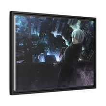 Load image into Gallery viewer, A ghoul in the top of building Canvas Framed Art Print
