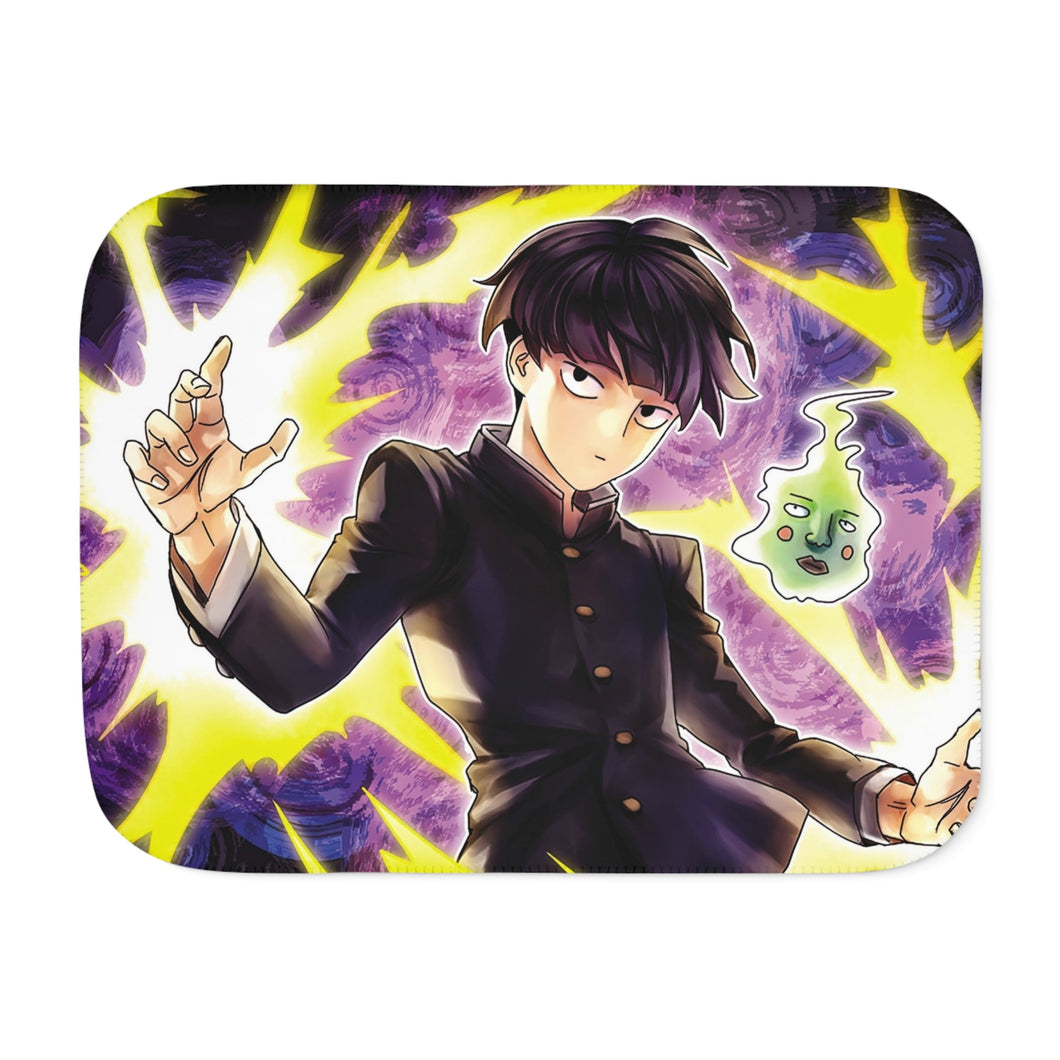 Mob Psycho 100 Shigeo Kageyama Sherpa Blanket