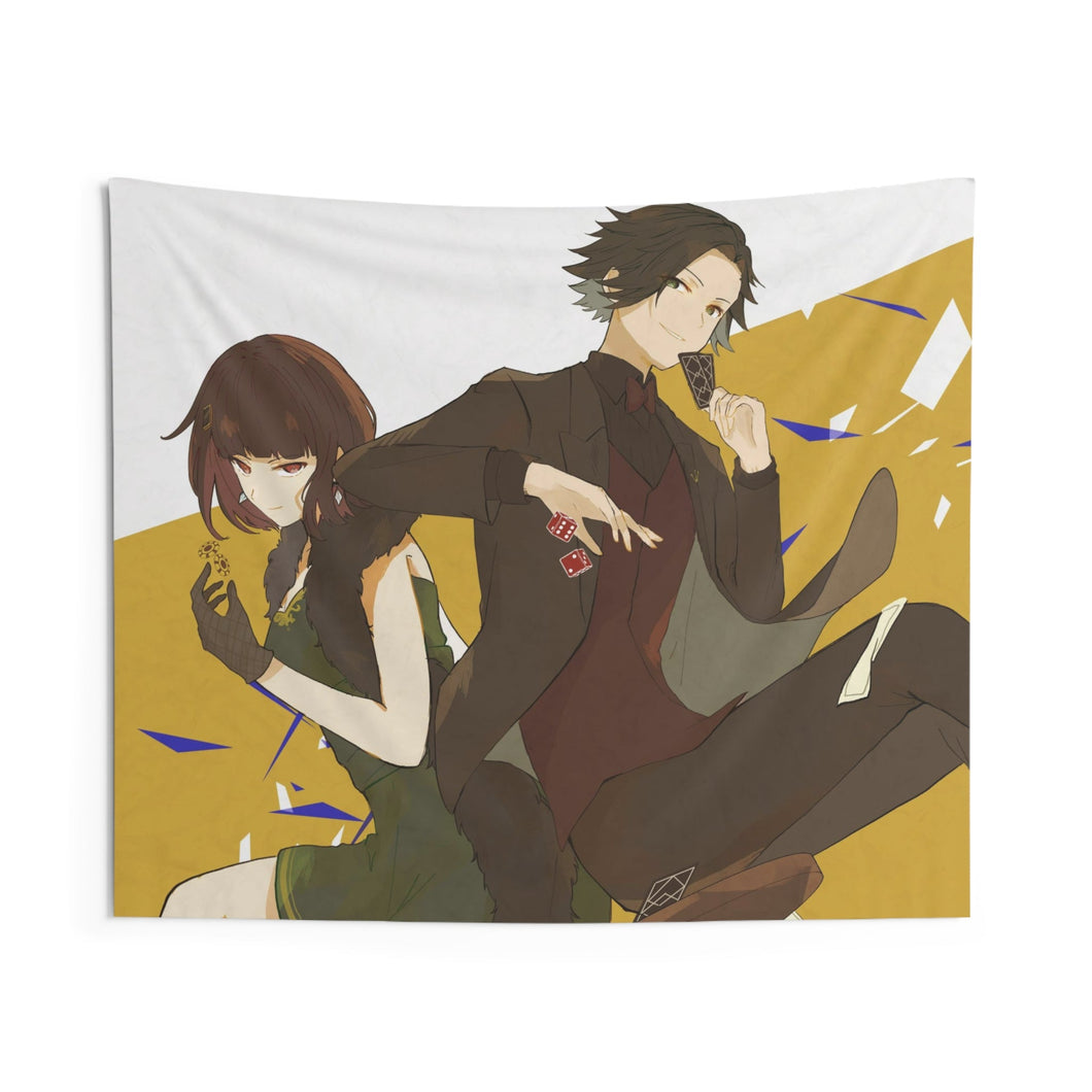 Bungou Stray Dogs Ranpo Edogawa, Akiko Yosano Indoor Wall Tapestry