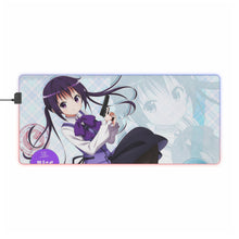 Load image into Gallery viewer, Is The Order A Rabbit? RGB LED Mouse Pad (Desk Mat)
