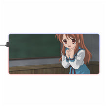 Load image into Gallery viewer, The Melancholy Of Haruhi Suzumiya RGB LED Mouse Pad (Desk Mat)
