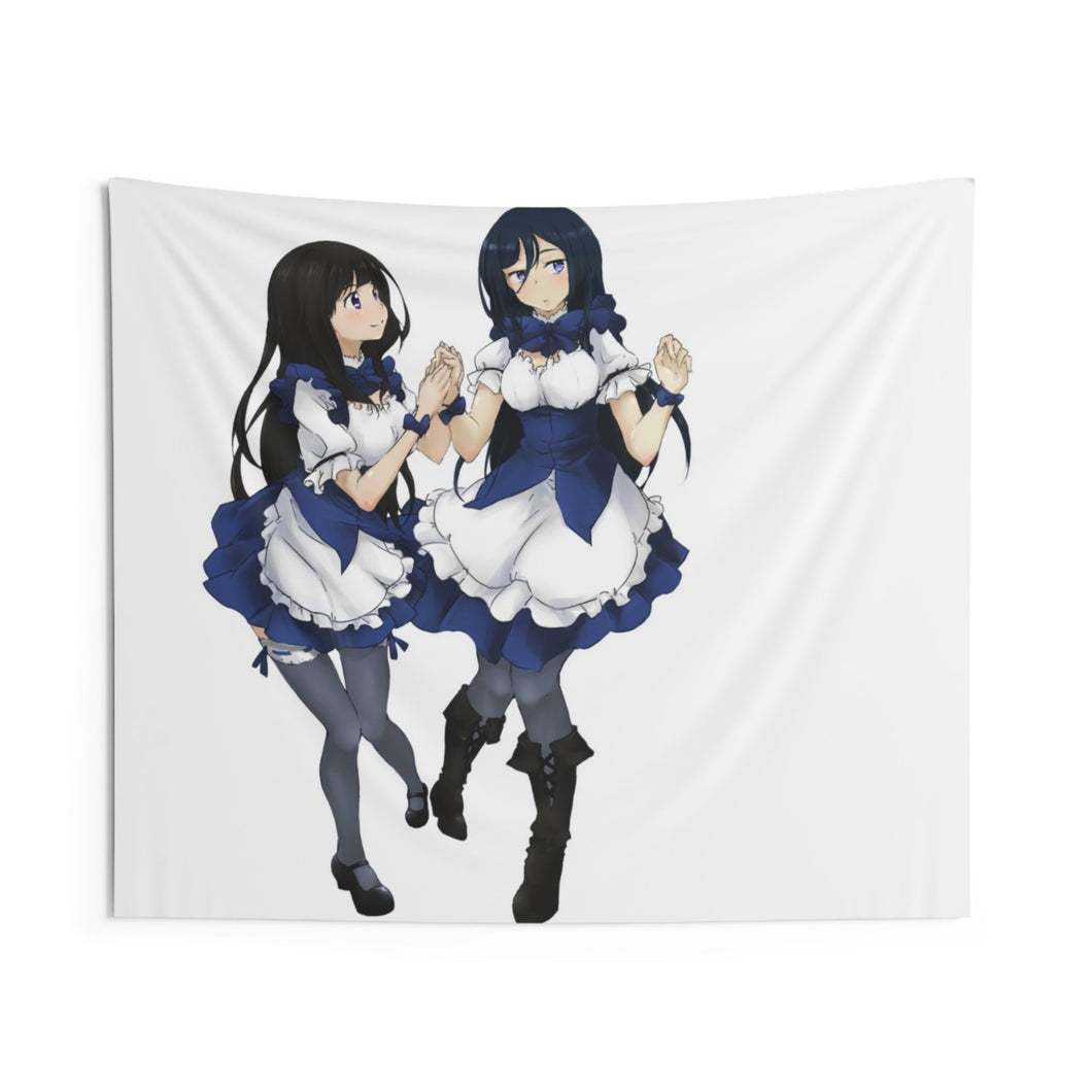 Eru Chitanda Maid Dress Indoor Wall Tapestry