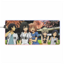 Load image into Gallery viewer, My Teen Romantic Comedy SNAFU Hachiman Hikigaya, Yukino Yukinoshita, Yui Yuigahama, Saika Totsuka, Komachi Hikigaya RGB LED Mouse Pad (Desk Mat)
