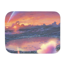 Load image into Gallery viewer, Your Name. Sherpa Blanket
