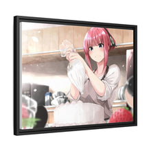 Load image into Gallery viewer, The Quintessential Quintuplets Nino Nakano Canvas Framed Art Print
